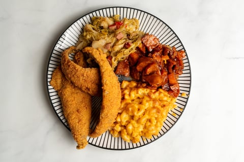 Soul food platter